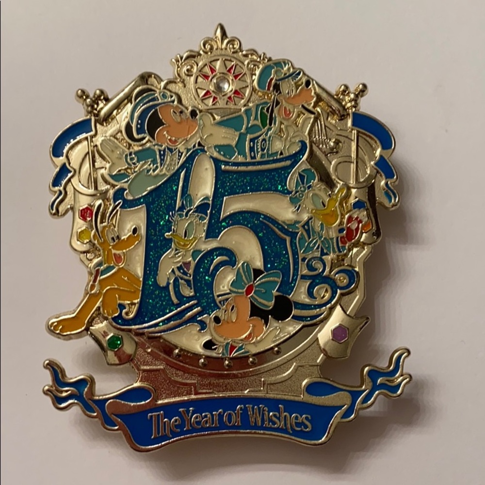 Year of Wishes Big Disney Pin